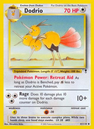 Dodrio (041) - LC  - Uncommon - Reverse Holofoil
