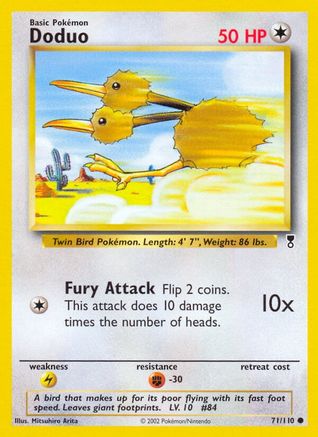 Doduo (071/110) - LC  - Common - Reverse Holofoil