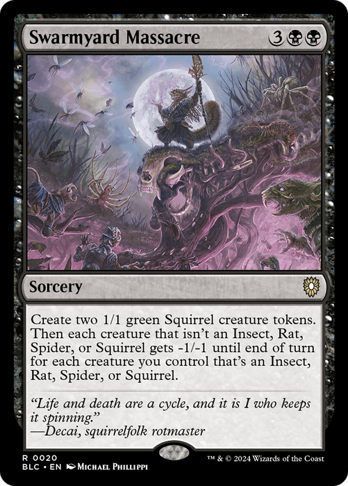 Swarmyard Massacre (BLC-020) - rare