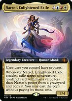 Narset, Enlightened Exile (MAT-173) - mythic: (Extended Art)