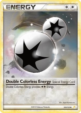 Double Colorless Energy (103/123) - HS  - Uncommon