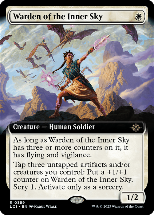Warden of the Inner Sky (LCI-359) - rare: (Extended Art) - Foil