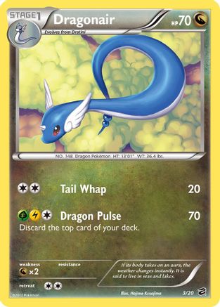 Dragonair (3) (003) - DV  - Holo Rare - Holofoil