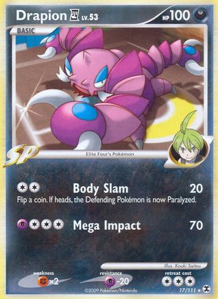 Drapion E4 (017) - RR  - Rare