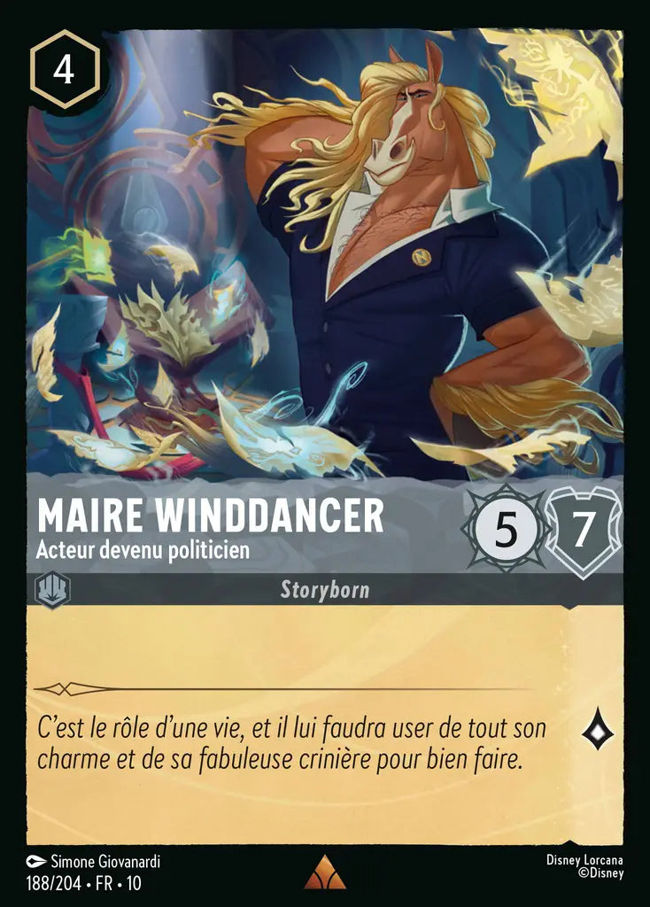 Maire Winddancer - Acteur devenu politicien (188/204) - LDLP - Rare - Cold Foil