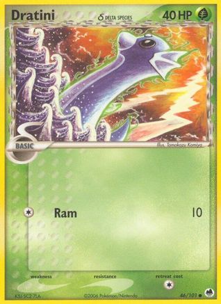 Dratini (Delta Species) (046/101) - DF  - Common - Reverse Holofoil