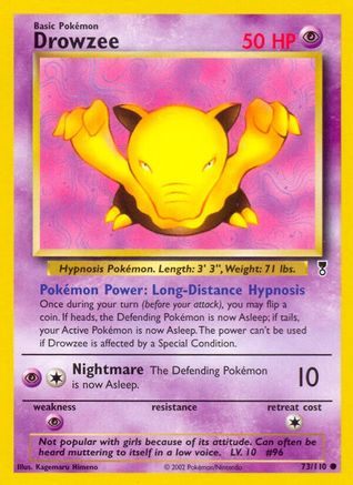Drowzee (073) - LC  - Common - Reverse Holofoil