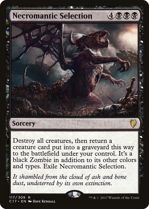 Necromantic Selection (C17-117) - rare