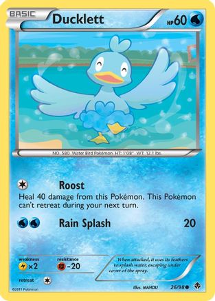 Ducklett (026) - EP  - Common - Reverse Holofoil
