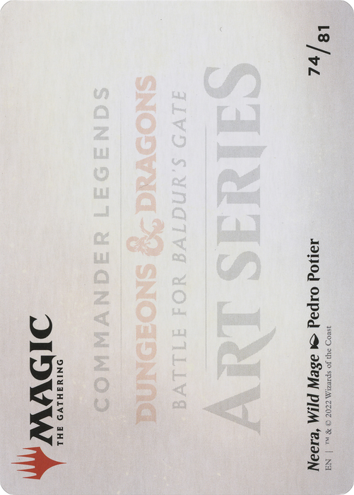 Neera, Wild Mage // Neera, Wild Mage (ACLB-074) - common (Borderless)