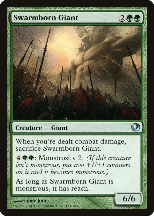 Swarmborn Giant (JOU-144) - uncommon