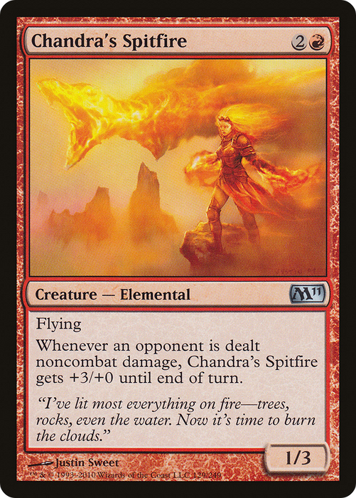 Chandra's Spitfire (M11-129) - uncommon