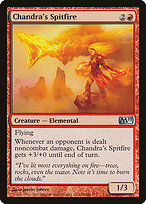Chandra's Spitfire (M11-129) - uncommon - Foil