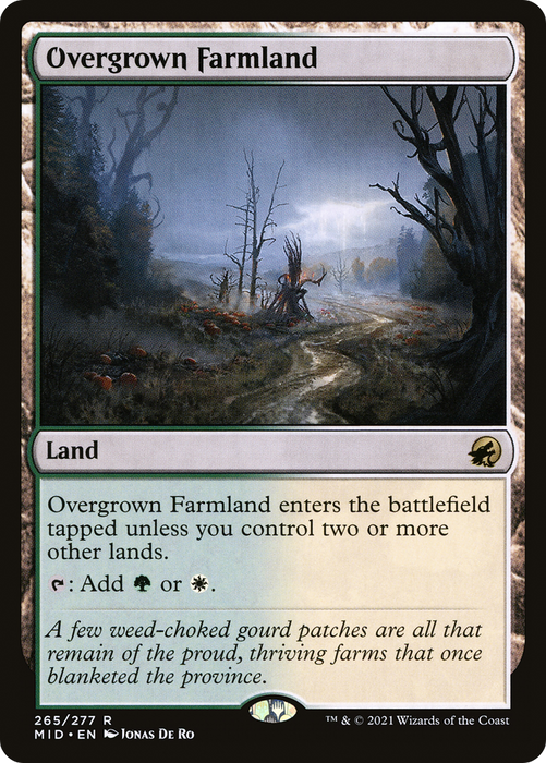 Overgrown Farmland (MID-265) - rare - Foil