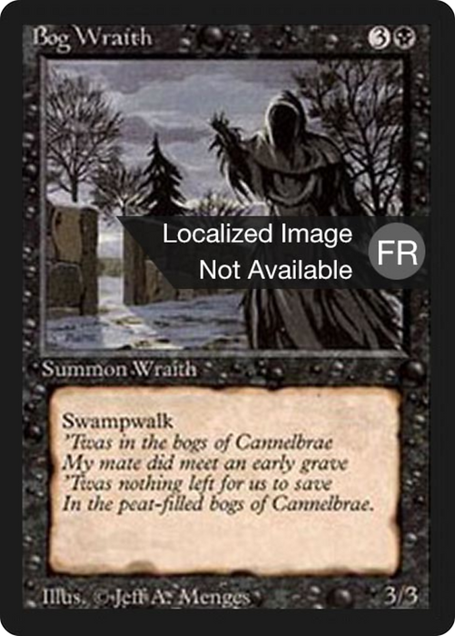 Bog Wraith (FBB-096) - uncommon