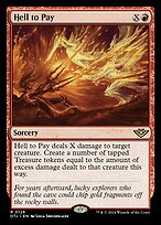 Hell to Pay (OTJ-126) - rare - Foil
