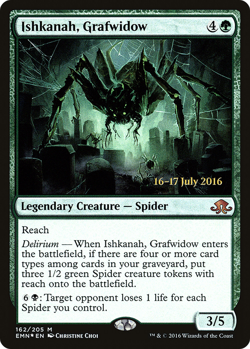 Ishkanah, Grafwidow (PRE-162S) - mythic - Foil