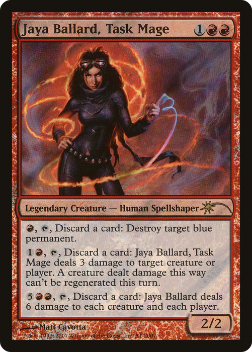 Jaya Ballard, Task Mage (PTSP-0A1) - rare - Foil