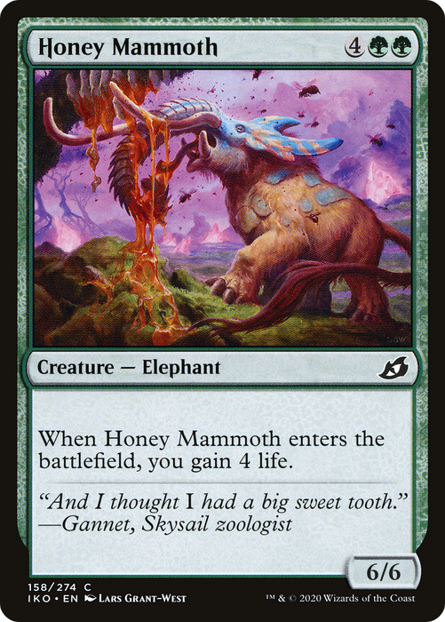 Honey Mammoth (IKO-158) - common - Foil
