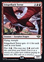 Stingerback Terror (PRE-147S) - rare - Foil