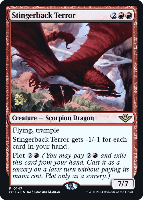 Stingerback Terror (PRE-147S) - rare - Foil