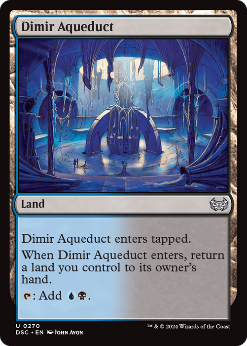 Dimir Aqueduct (DSC-270) - uncommon