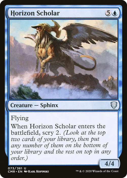 Horizon Scholar (CMR-073) - uncommon - Foil