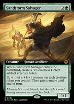 Sandstorm Salvager (BIG-084) - mythic: (Extended Art)