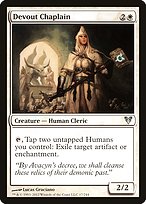Devout Chaplain (AVR-017) - uncommon - Foil
