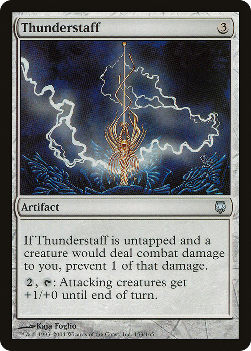 Thunderstaff (DST-153) - uncommon - Foil