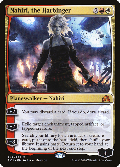 Nahiri, the Harbinger (SOI-247) - mythic - Foil