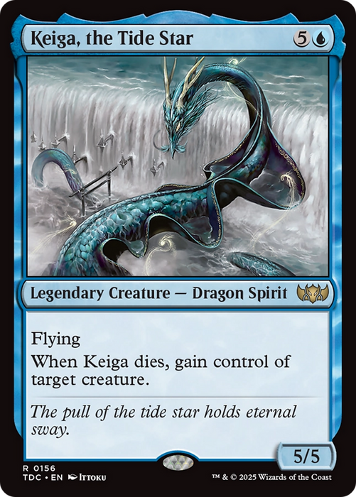 Keiga, the Tide Star (TDC-156) - rare