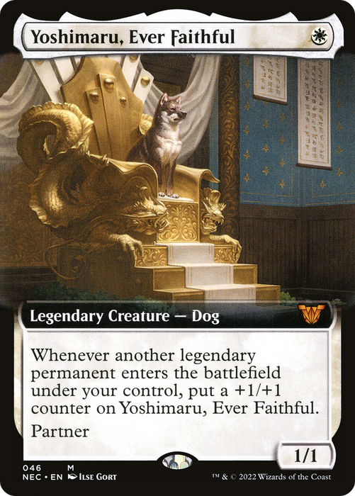 Yoshimaru, Ever Faithful (NEC-046) - mythic: (Extended Art)