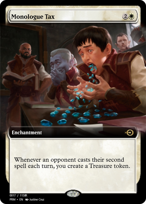 Monologue Tax (PRM-90006) - rare - Foil