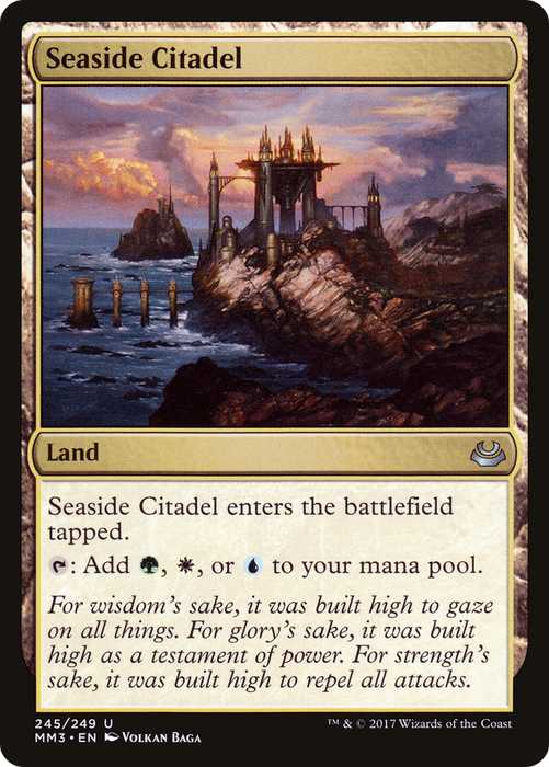 Seaside Citadel (MM3-245) - uncommon