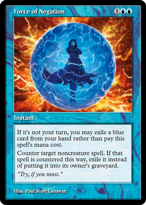 Force of Negation (PRM-91237) - rare - Foil