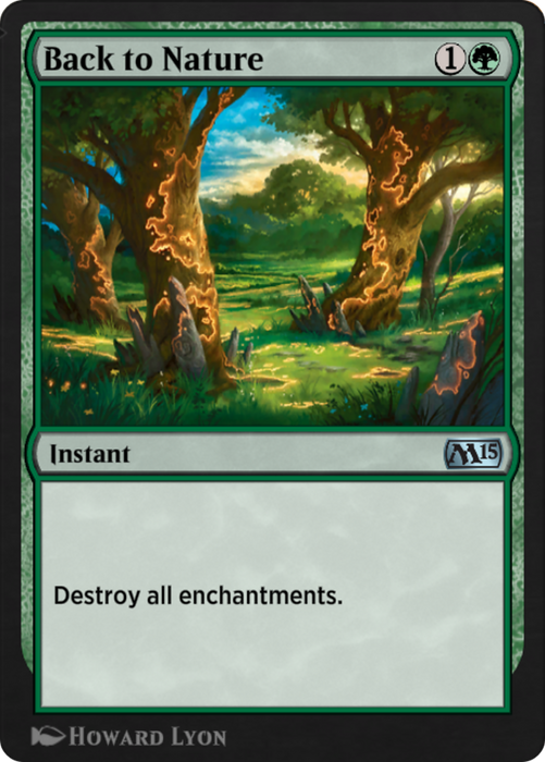 Back to Nature (EA1-012) - uncommon