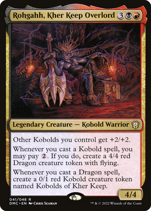 Rohgahh, Kher Keep Overlord (DMC-041) - rare - Foil