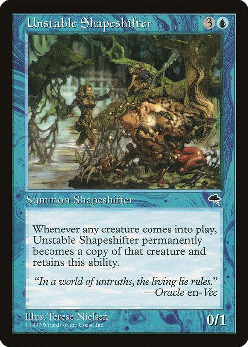 Unstable Shapeshifter (TMP-100) - rare