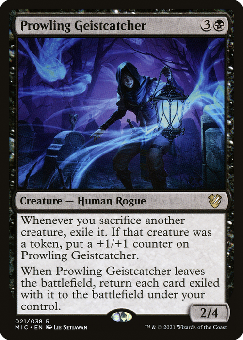 Prowling Geistcatcher (MIC-021) - rare