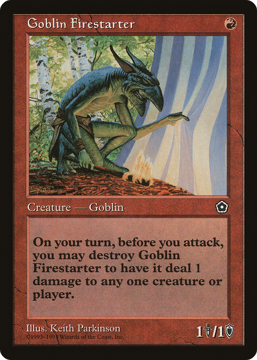 Goblin Firestarter (P02-096) - uncommon