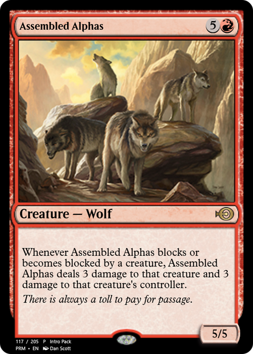 Assembled Alphas (PRM-61551) - rare - Foil