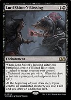 Lord Skitter's Blessing (WOE-098) - rare - Foil