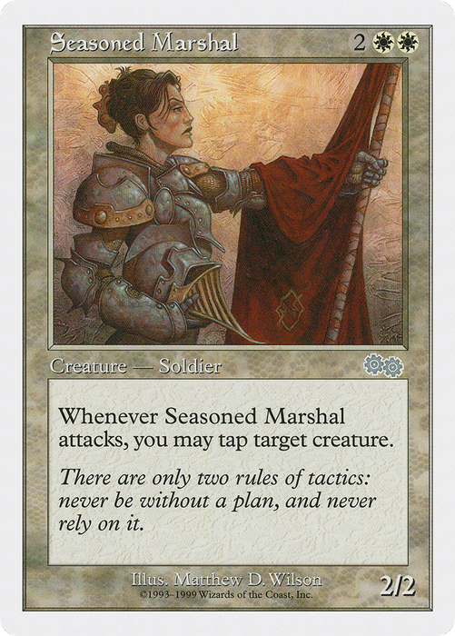 Seasoned Marshal (BRB-067) - uncommon