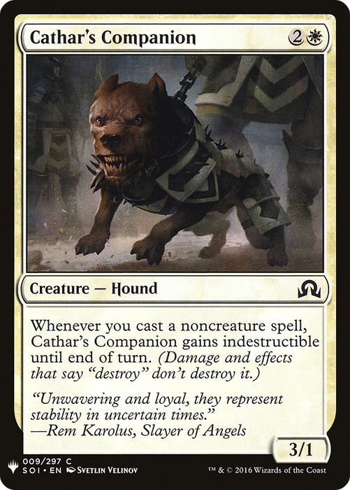 Cathar's Companion (LIST-SOI-9) - common