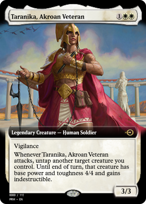 Taranika, Akroan Veteran (PRM-79975) - rare