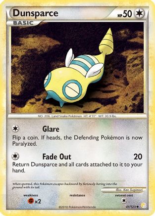 Dunsparce (041) - HS  - Uncommon