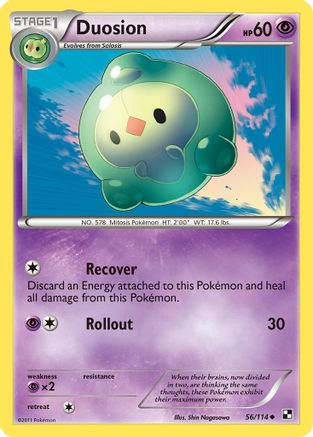 Duosion (056/114) - BAW  - Uncommon - Reverse Holofoil
