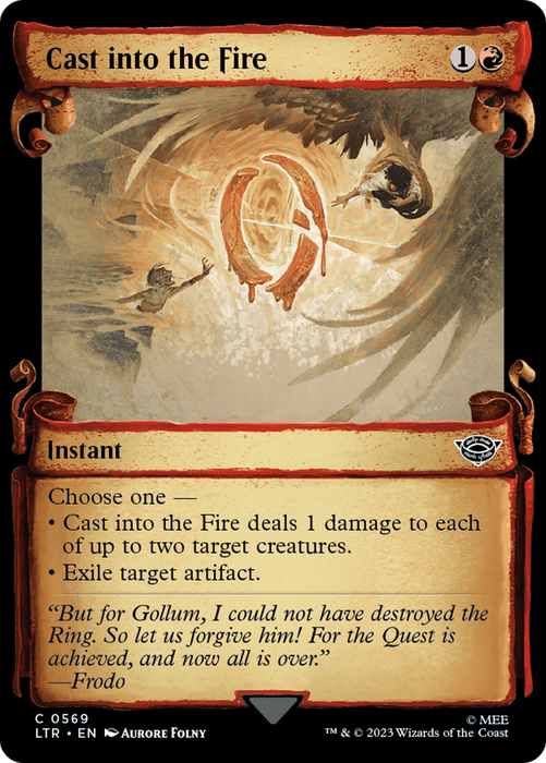 Cast into the Fire (LTR-569) - common: (Showcase)