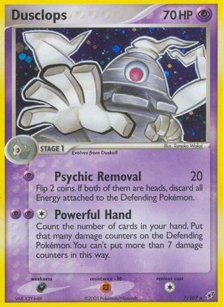 Dusclops (007) - D  - Holo Rare